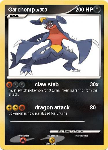 Pokemon Garchomp