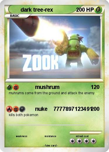 Pokemon dark tree-rex