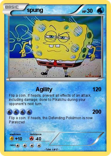 Pokemon spung
