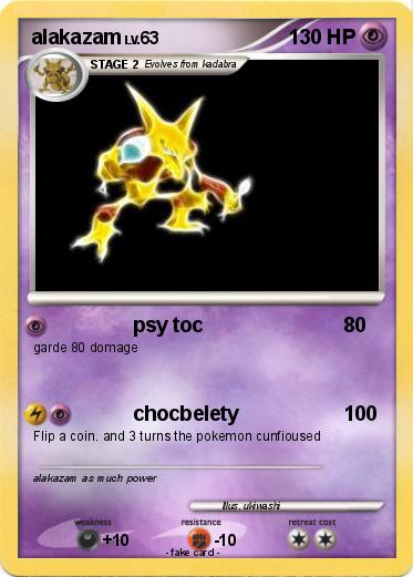 Pokemon alakazam