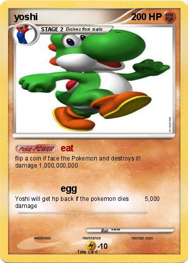 Pokemon yoshi