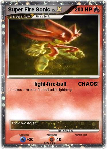 Pokemon Super Fire Sonic