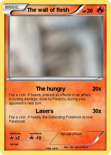 Pokemon The wall of flesh