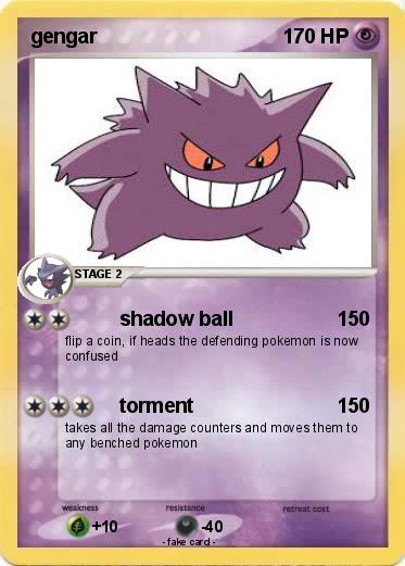 Pokemon gengar