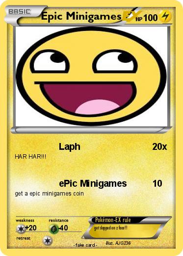 Pokemon Epic Minigames