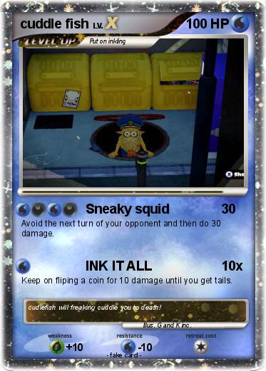 Pokemon cuddle fish