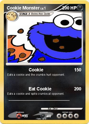 Pokemon Cookie Monster