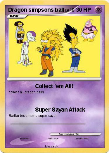 Pokemon Dragon simpsons ball