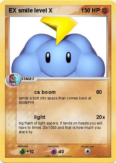 Pokemon EX smile level X
