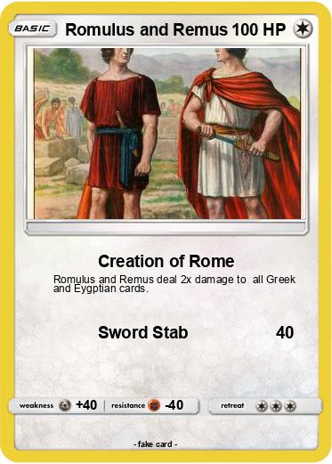 Pokemon Romulus and Remus