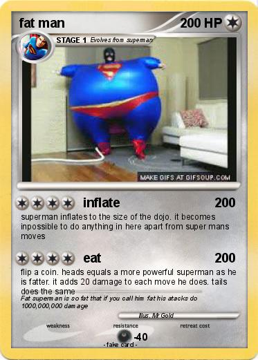 Pokemon fat man