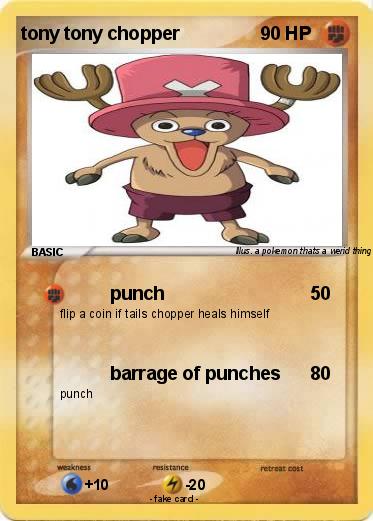 Pokemon tony tony chopper