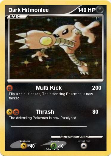 Pokemon Dark Hitmonlee