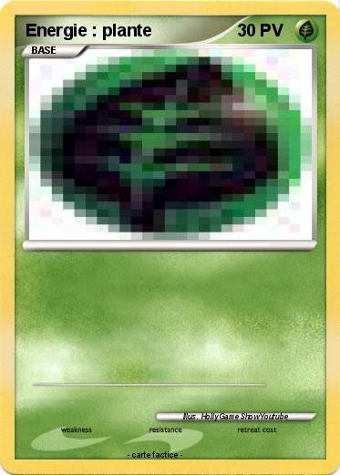 Pokemon Energie : plante