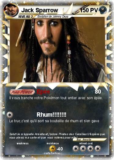 Pokemon Jack Sparrow