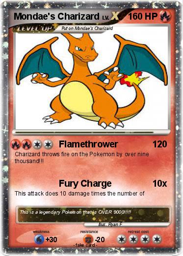 Pokemon Mondae's Charizard