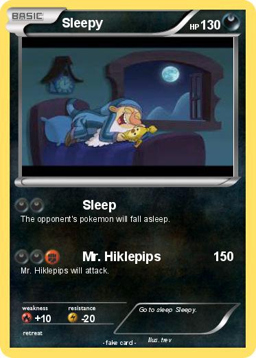 Pokemon Sleepy