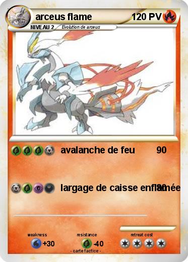 Pokemon arceus flame