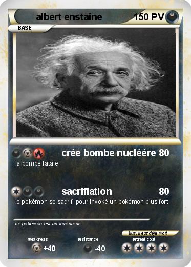 Pokemon albert enstaine