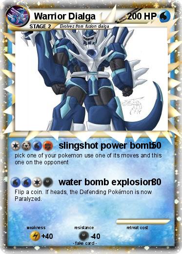 Pokemon Warrior Dialga