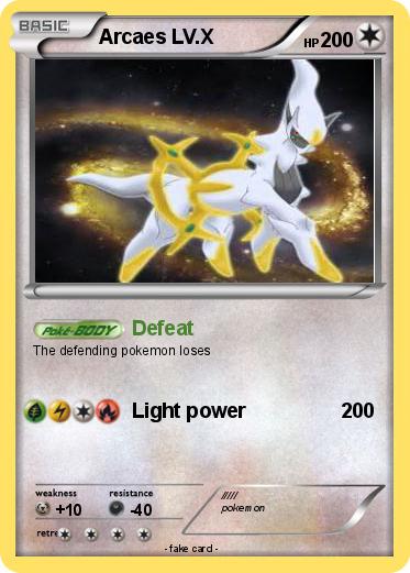 Pokemon Arcaes LV.X