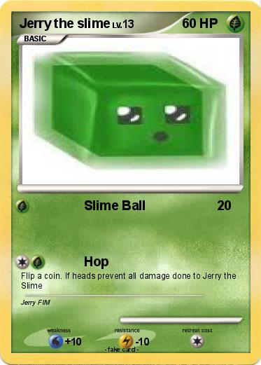 Pokemon Jerry the slime