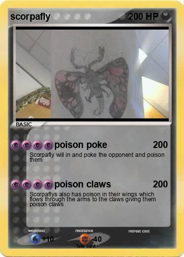Pokemon scorpafly
