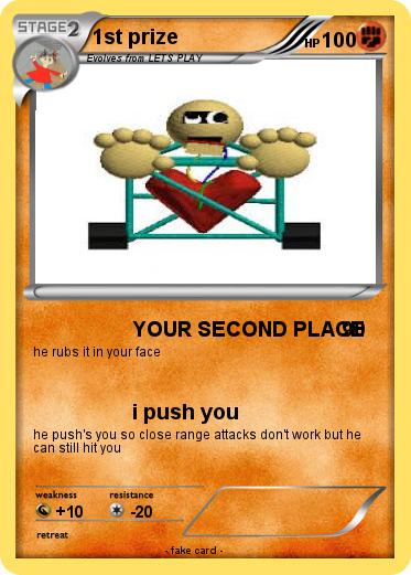 Pokemon 1st prize