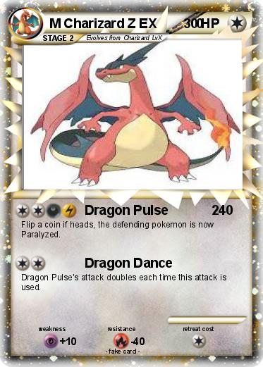 Pokemon M Charizard Z EX           0