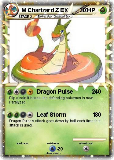Pokemon M Charizard Z EX           0