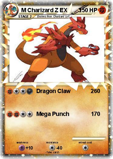 Pokemon M Charizard Z EX       3
