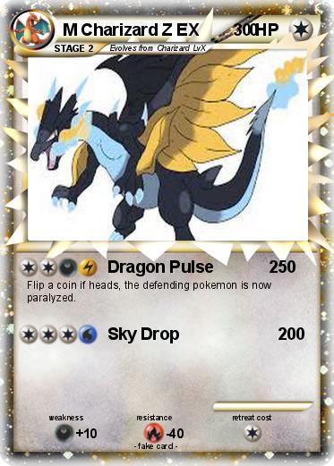 Pokemon M Charizard Z EX           0