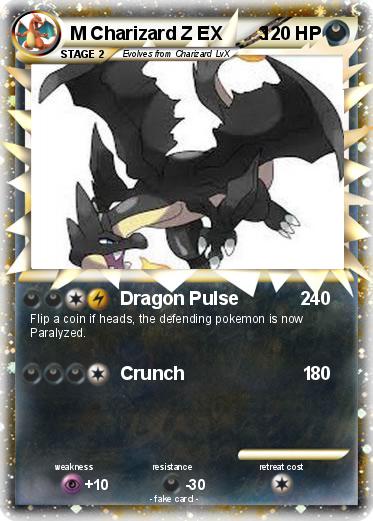 Pokemon M Charizard Z EX       3