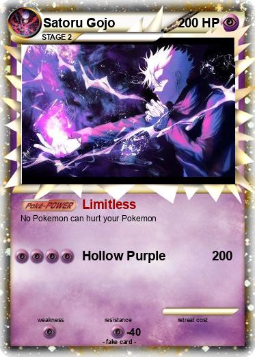Pokemon Satoru Gojo