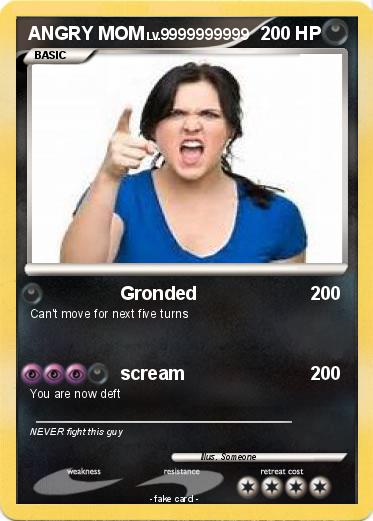 Pokemon ANGRY MOM