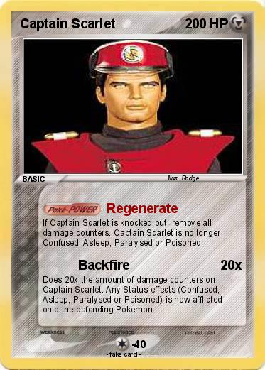 Pokemon Captain Scarlet