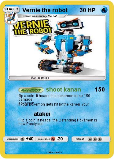 Pokemon Vernie the robot