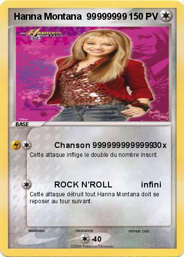 Pokemon Hanna Montana  99999999     