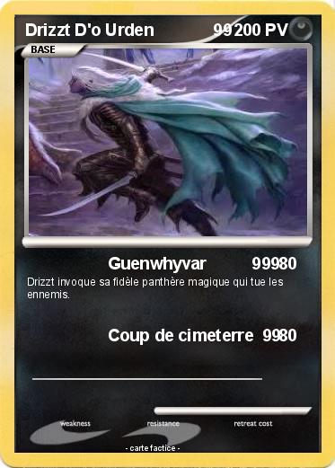 Pokemon Drizzt D'o Urden             99