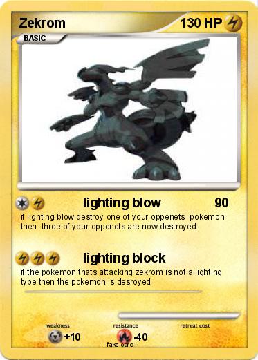 Pokemon Zekrom