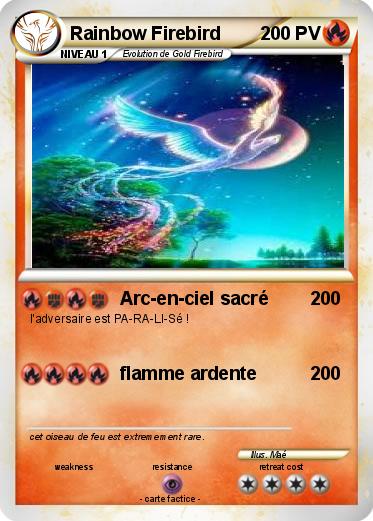 Pokemon Rainbow Firebird