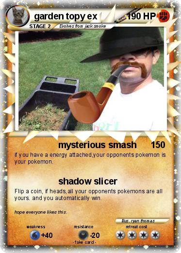 Pokemon garden topy ex