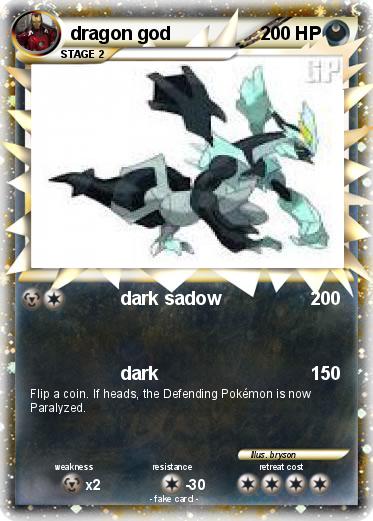 Pokemon dragon god