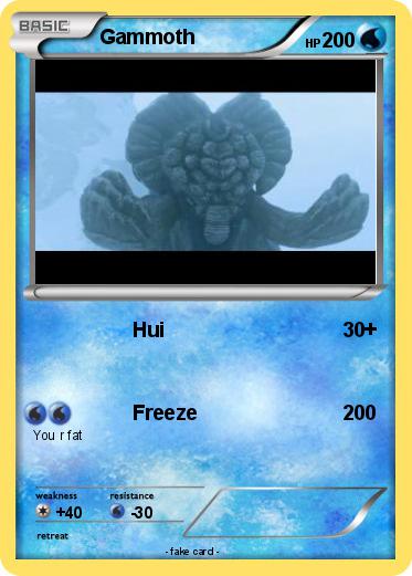 Pokemon Gammoth