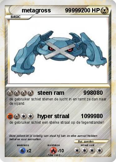 Pokemon metagross         99999