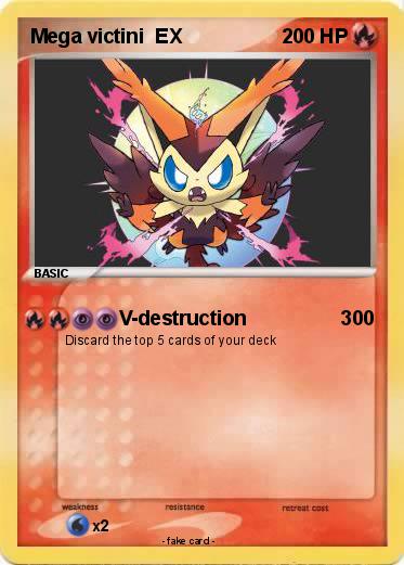 Pokemon Mega victini  EX                                               2                           2                                   2             2