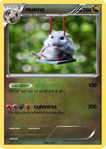 Pokemon musing