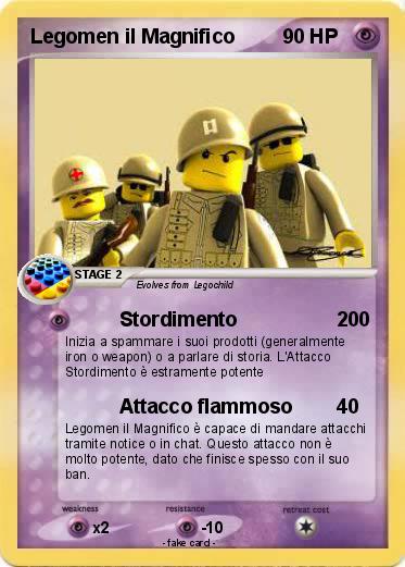 Pokemon Legomen il Magnifico