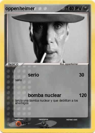 Pokemon oppenheimer