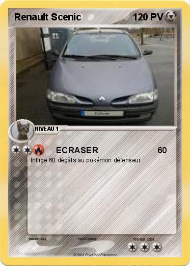 Pokemon Renault Scenic